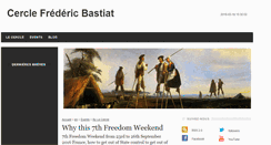 Desktop Screenshot of bastiat.net