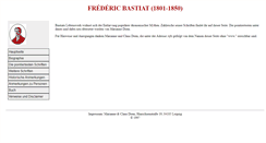 Desktop Screenshot of bastiat.de